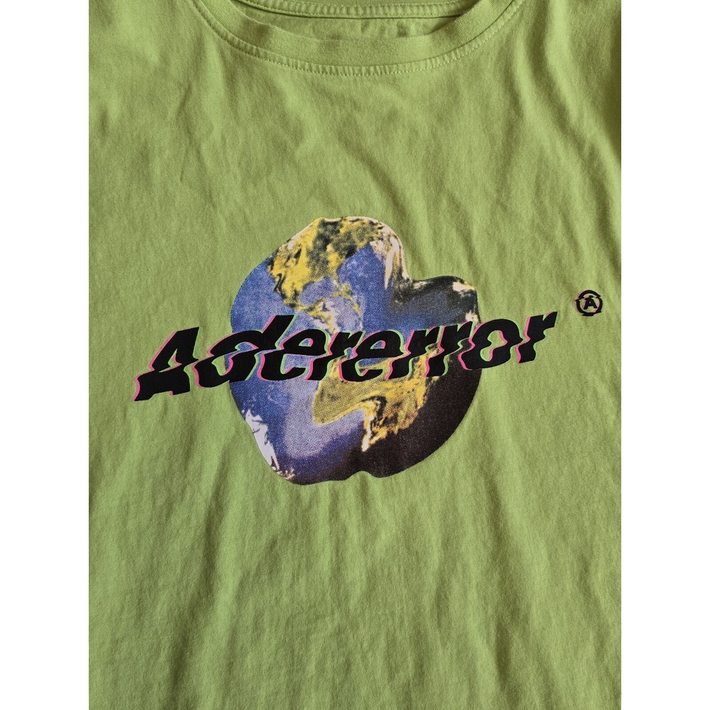 ADER error T-shirt/Cut &‎ Sewn Yellowish Green Summer 2020 A1 20ASSTO03YG1 - Picture 2 of 8